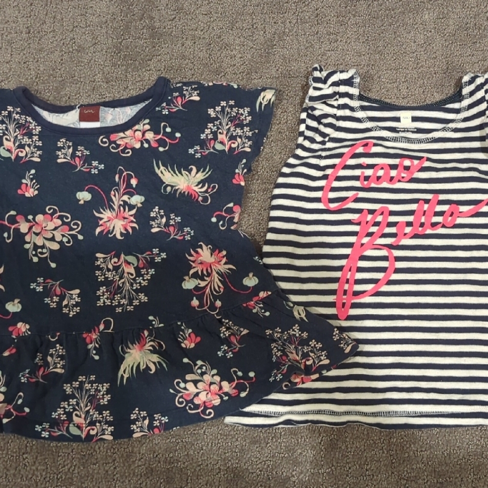 Tea Collection Size 2-3 Tops Set
